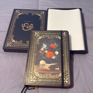 Archer and Olive A5 books and roses dot journal